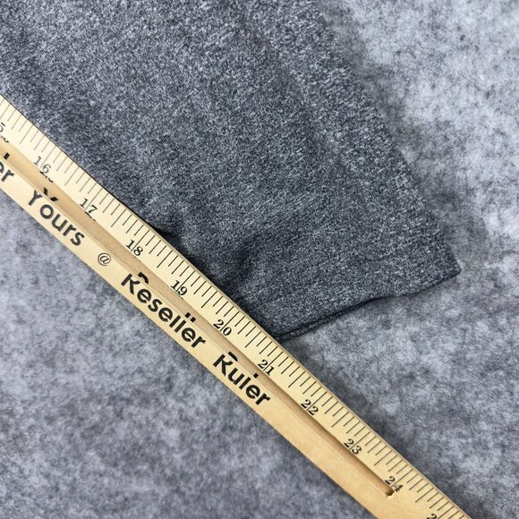 UltraClub Pullover Mens XL Grey BOS Quarter-Zip Long-Sleeve Cool & Dry Polyester - Picture 9 of 9